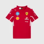 Scuderia Ferrari F1 2025 Kids Team T-Shirt