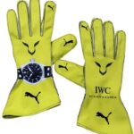 Yellow Puma Driving Gloves