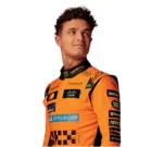 New 2025 Lando Norris & Oscar Piastri McLaren F1 Team Replica Racing Suit - Image 2
