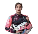 New 2025 George Russell Mercedes Miami GP F1 Racing Suit - Image 2