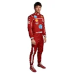 New 2025 Charles Leclerc Scuderia Ferrari HP F1 Racing Suit